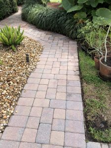 Home walkway after pressure Cleaning services in Coral Springs